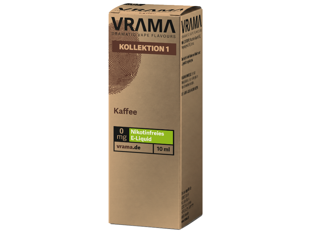 VRAMA - Kollektion 1 - Nikotinsalz Liquid - Kaffee
