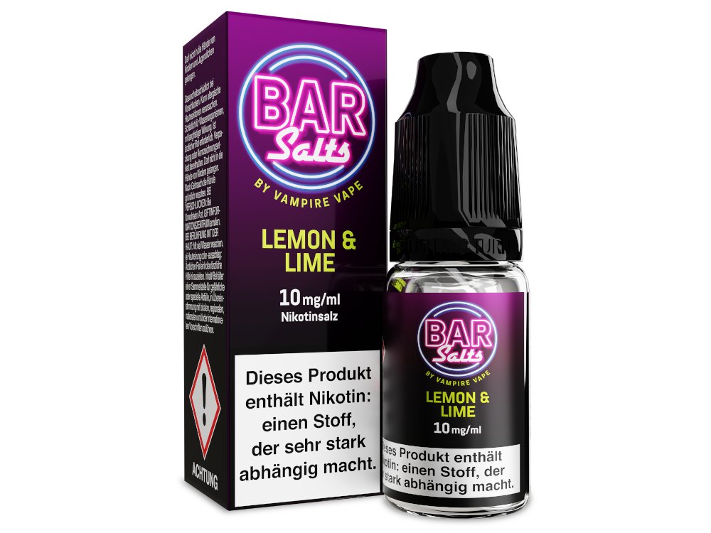 Vampire Vape - Bar Salts - Nikotinsalz Liquid - Lemon Lime - 5 mg/ml