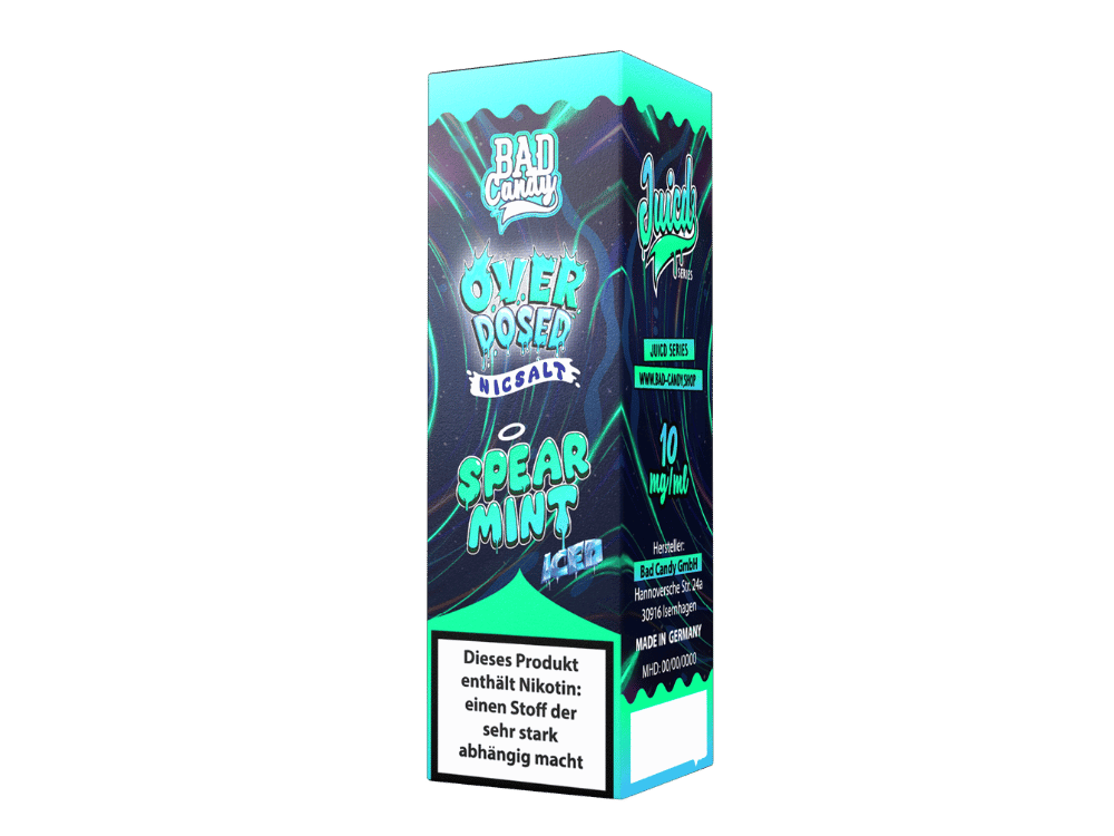 Bad Candy Liquids - Juicd - Nikotinsalz Liquid - Spearmint - 10 mg/ml