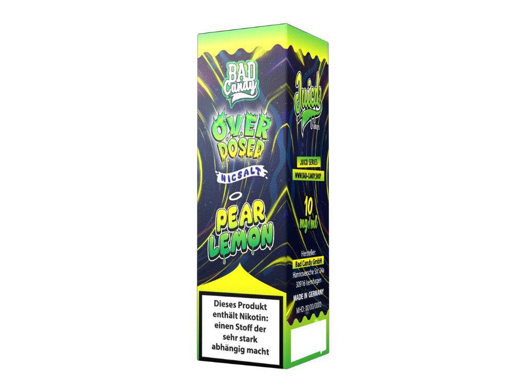 Bad Candy Liquids - Juicd - Nikotinsalz Liquid - Pear Lemon - 10 mg/ml