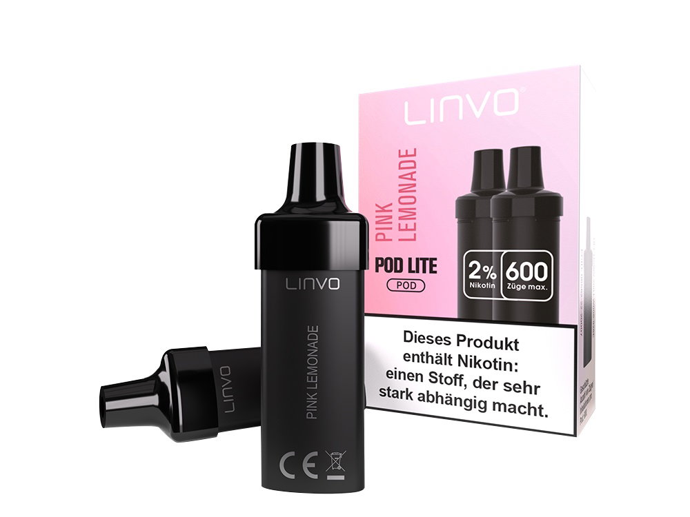 Linvo - Pod Lite Cartridge - Prefilled - Pink Lemonade - 20 mg/ml
