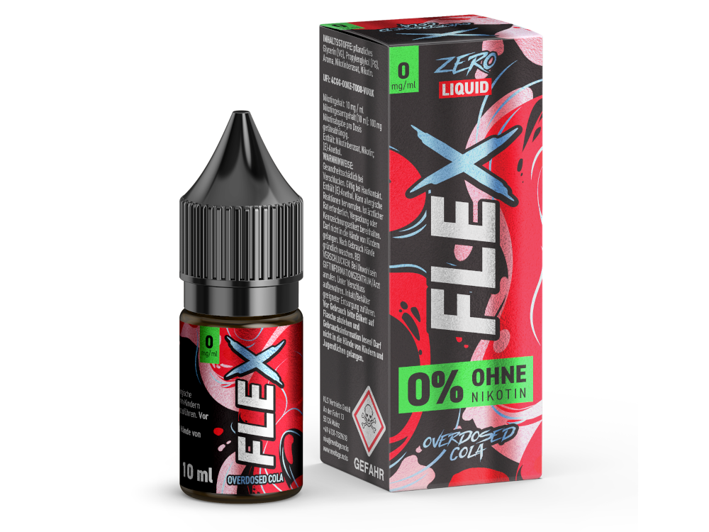 Revoltage - FLEX Nikotinsalz Liquid - Cola - 0 mg/ml