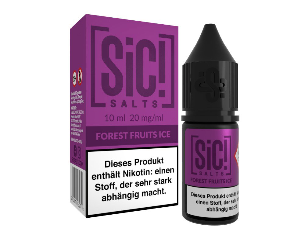 SiC! Salts - Nikotinsalz Liquid - Forest Fruits Ice - 20 mg/ml
