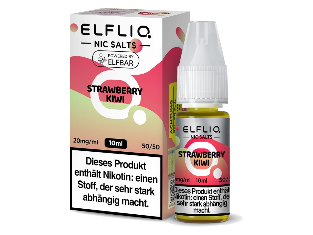 ELFLIQ - Strawberry Kiwi - Nikotinsalz Liquid - 20 mg/ml