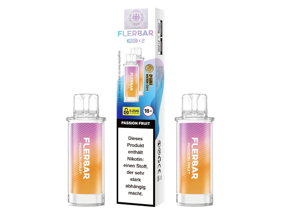 Flerbar - POD - Prefilled - Passion Fruit
