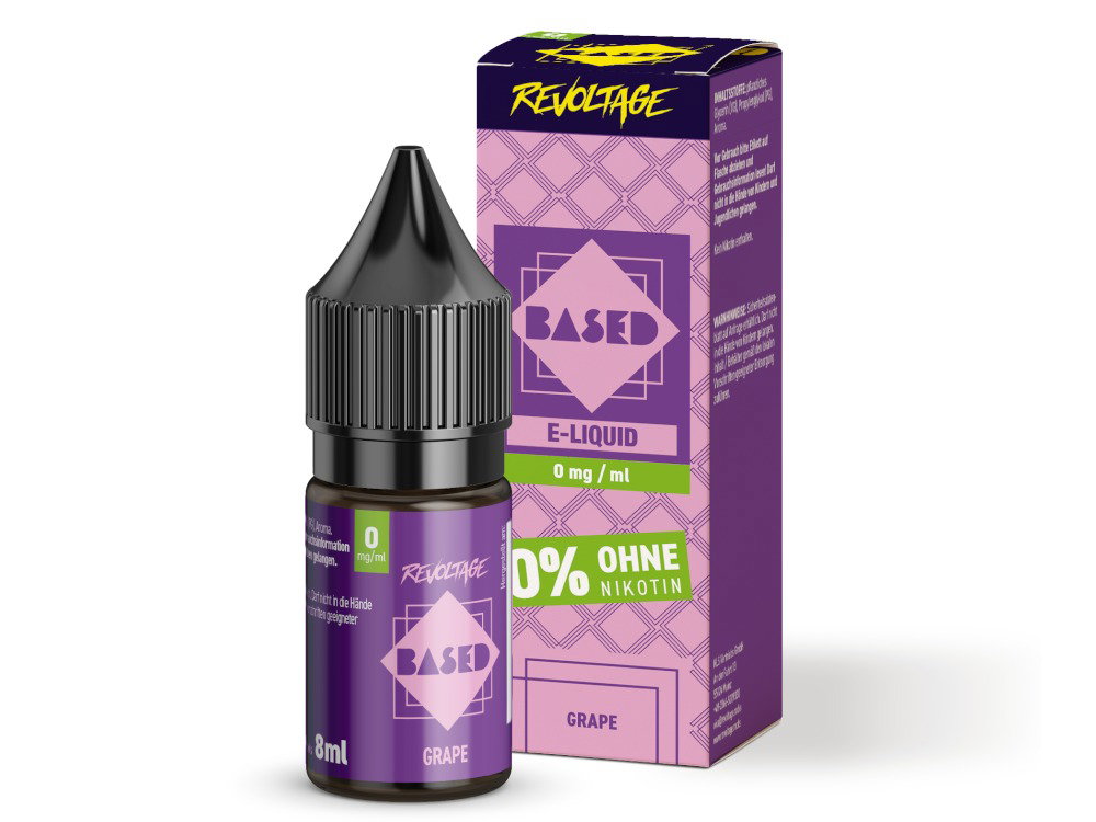 Revoltage - BASED - Hybrid Nikotinsalz Liquid - Grape - 0 mg/ml