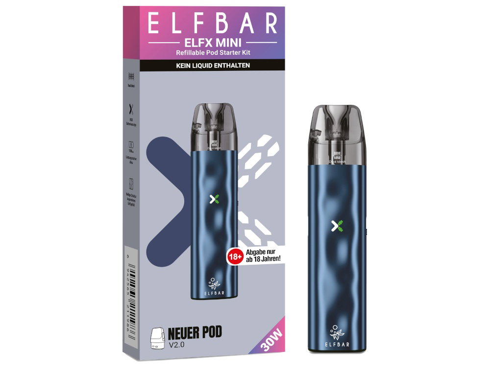 Elfbar - Elfx Mini E-Zigaretten Set - Ocean