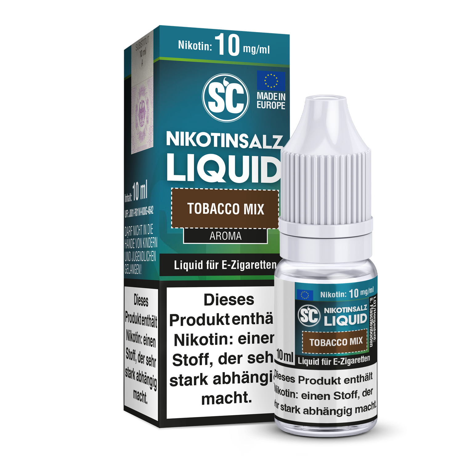 SC - Tobacco Mix - Nikotinsalz Liquid - 10 mg/ml